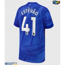 Moški Nogometni dresi Chelsea Estevao Willian #41 Domači 2025-26 Kratek Rokav